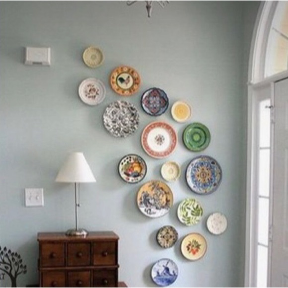 Vintage Hand Painted Porcelain Wall Plate Japan - Picture 5 of 7